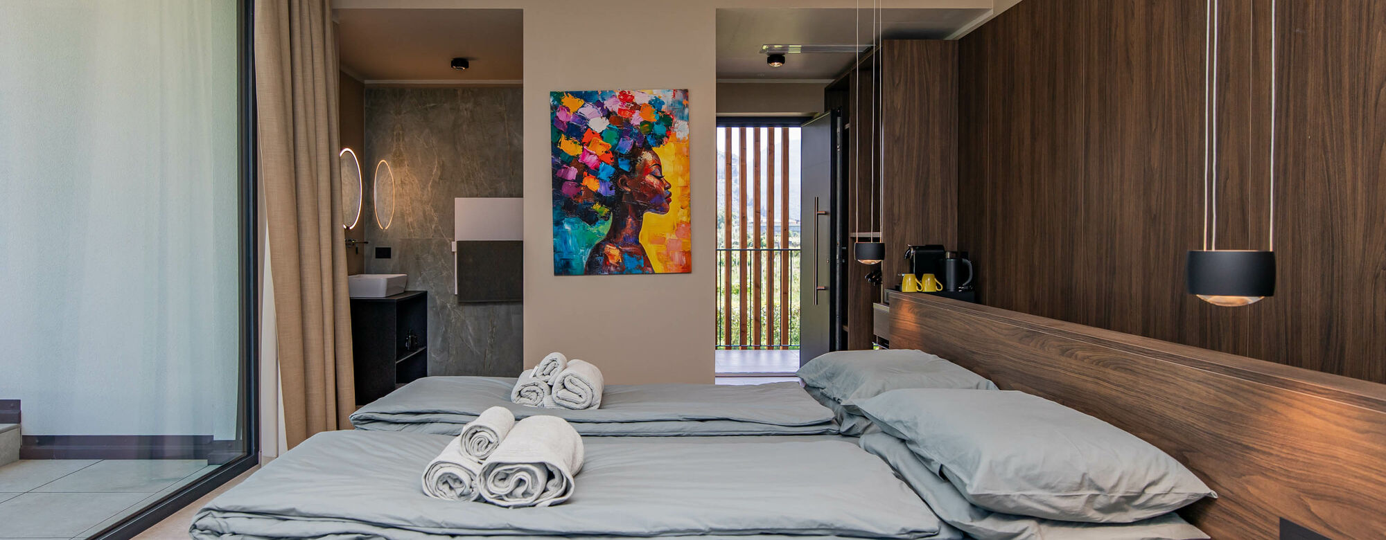 Vinea Queen Suite | Großzügig. Zum Wohlfühlen. Mit besonderem Ausblick.