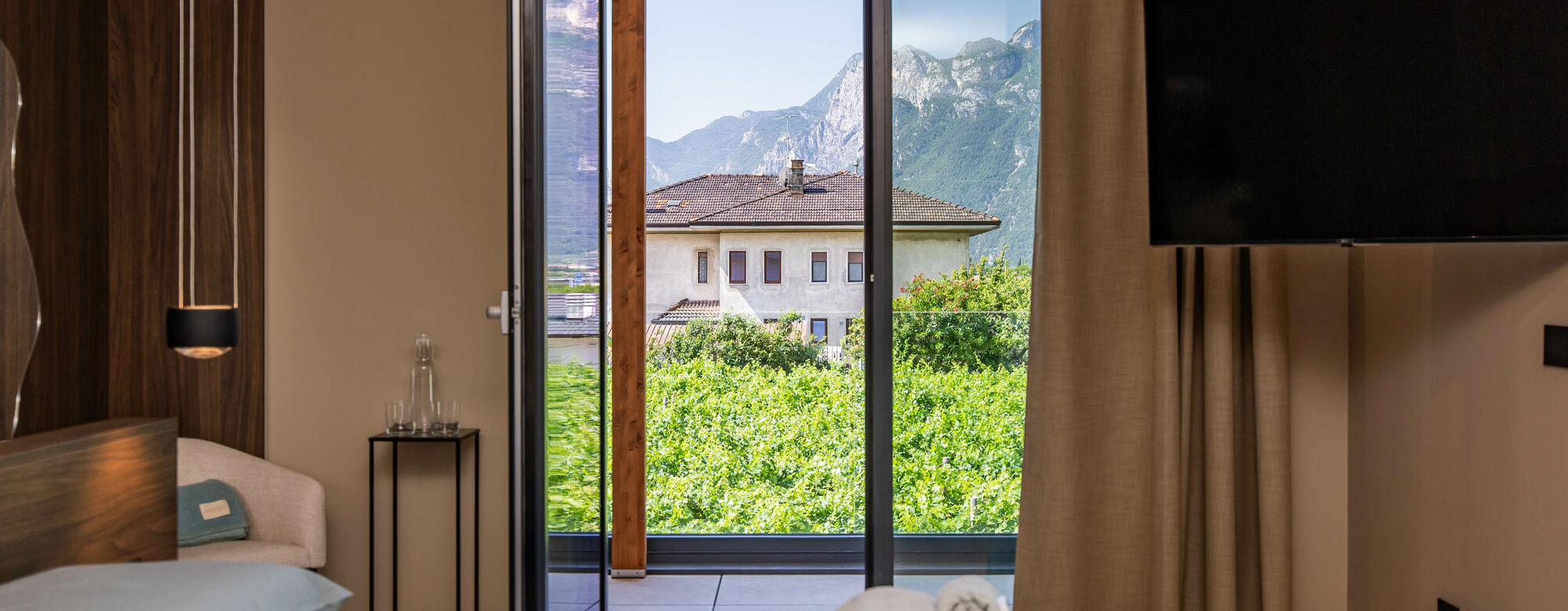 Vinea Queen Suite | Großzügig. Zum Wohlfühlen. Mit besonderem Ausblick.